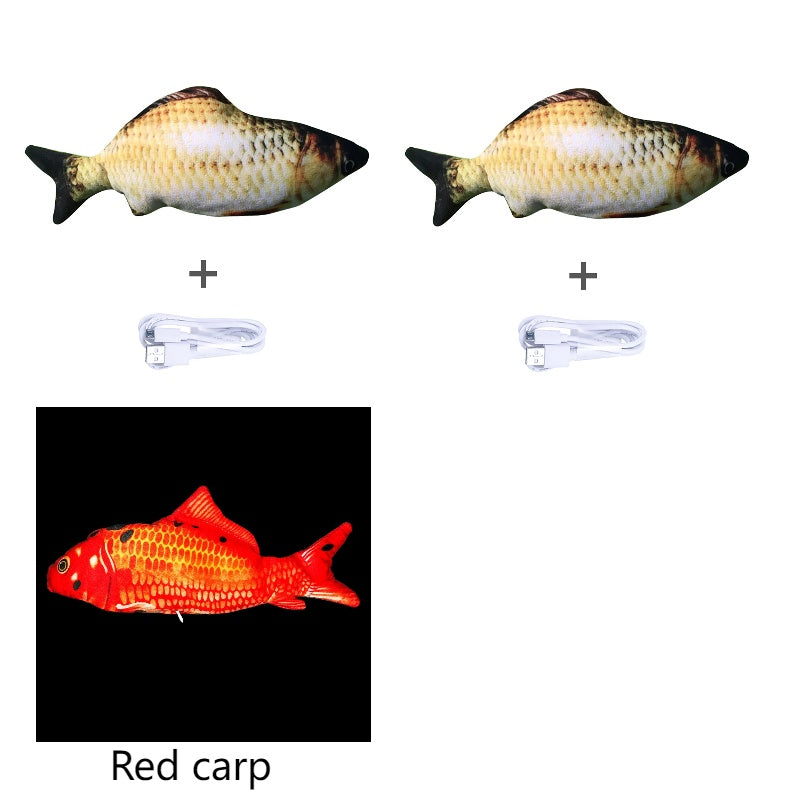 Electric Jumping Fish NO CAT NIP