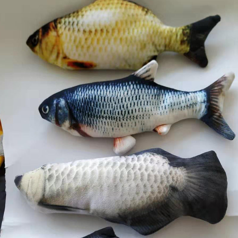 Electric Jumping Fish NO CAT NIP