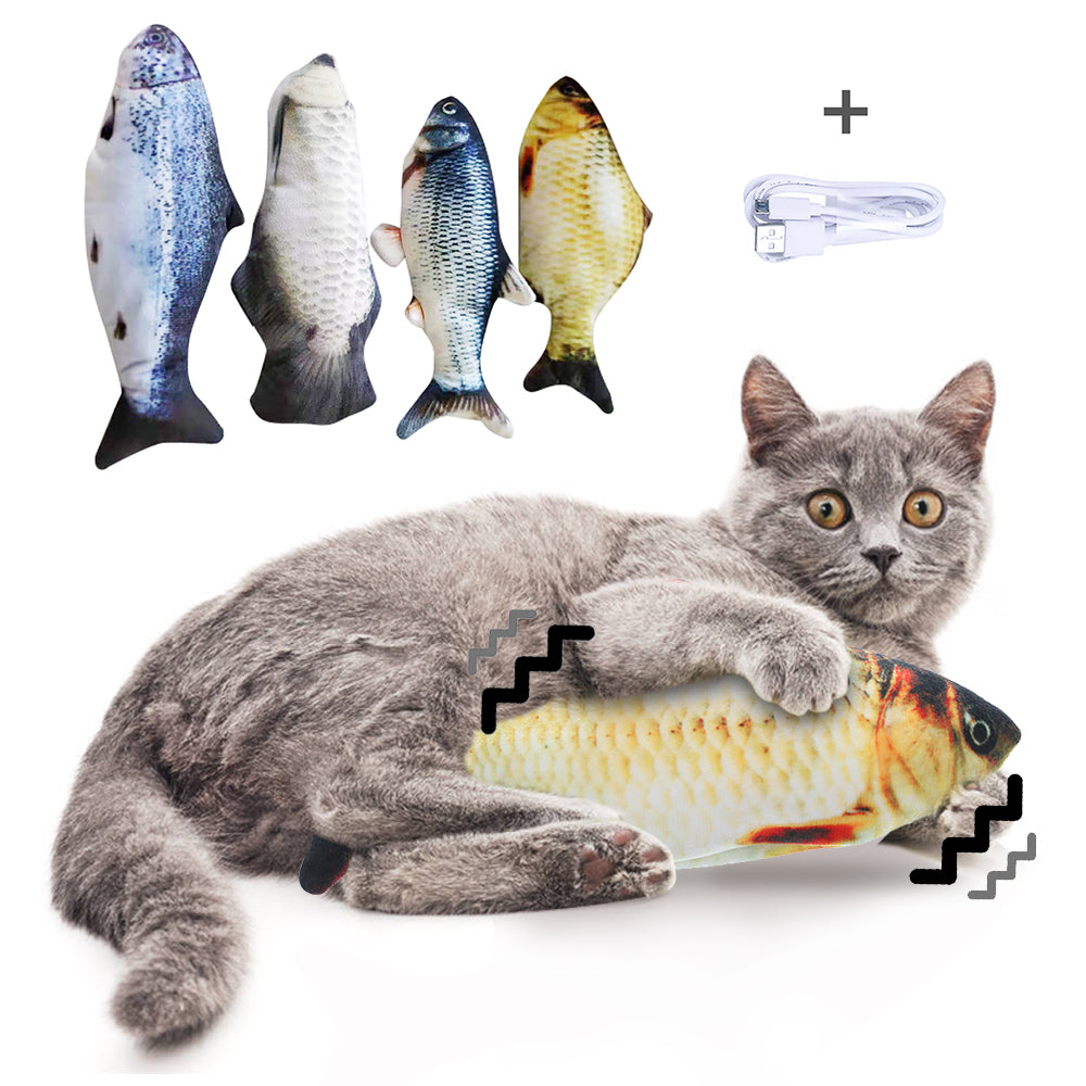 Electric Jumping Fish NO CAT NIP