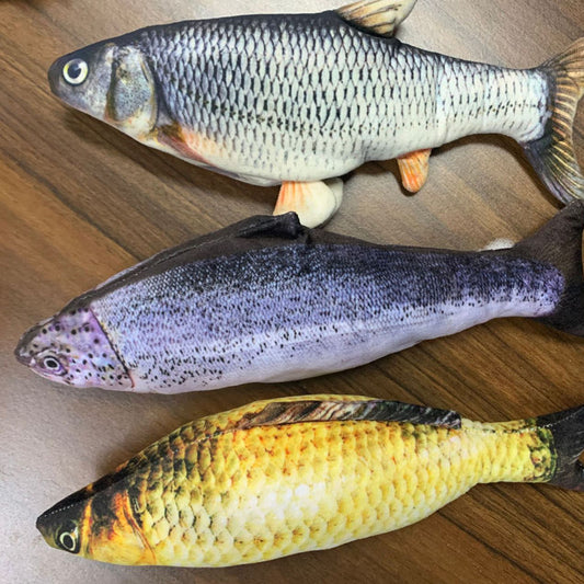 Electric Jumping Fish NO CAT NIP