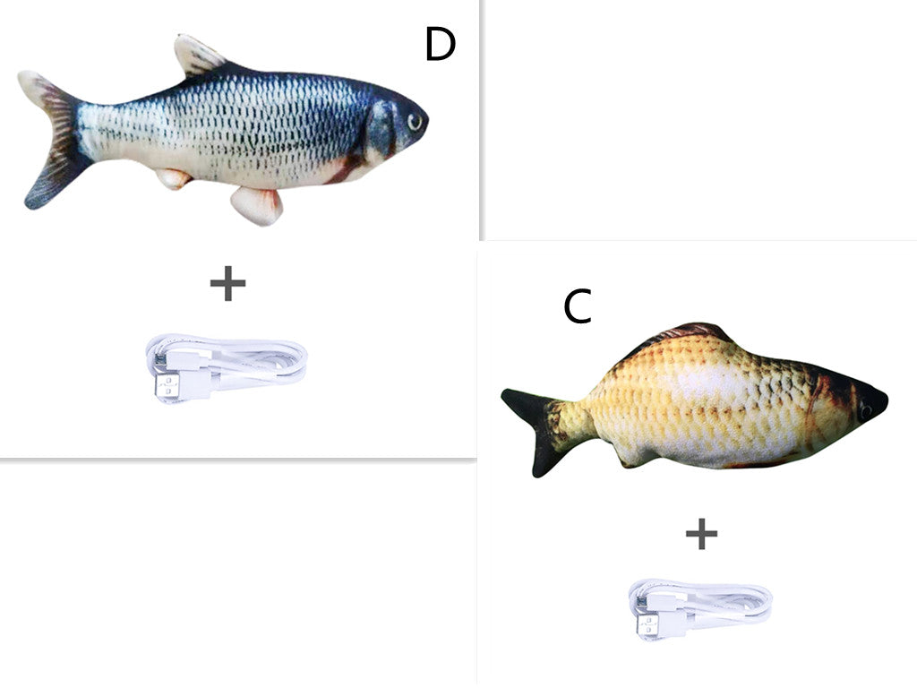 Electric Jumping Fish NO CAT NIP