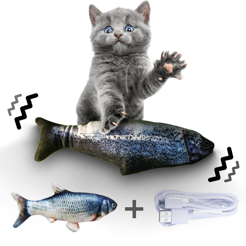 Electric Jumping Fish NO CAT NIP