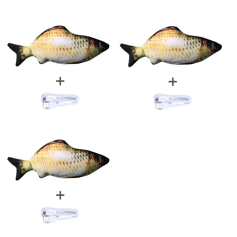Electric Jumping Fish NO CAT NIP