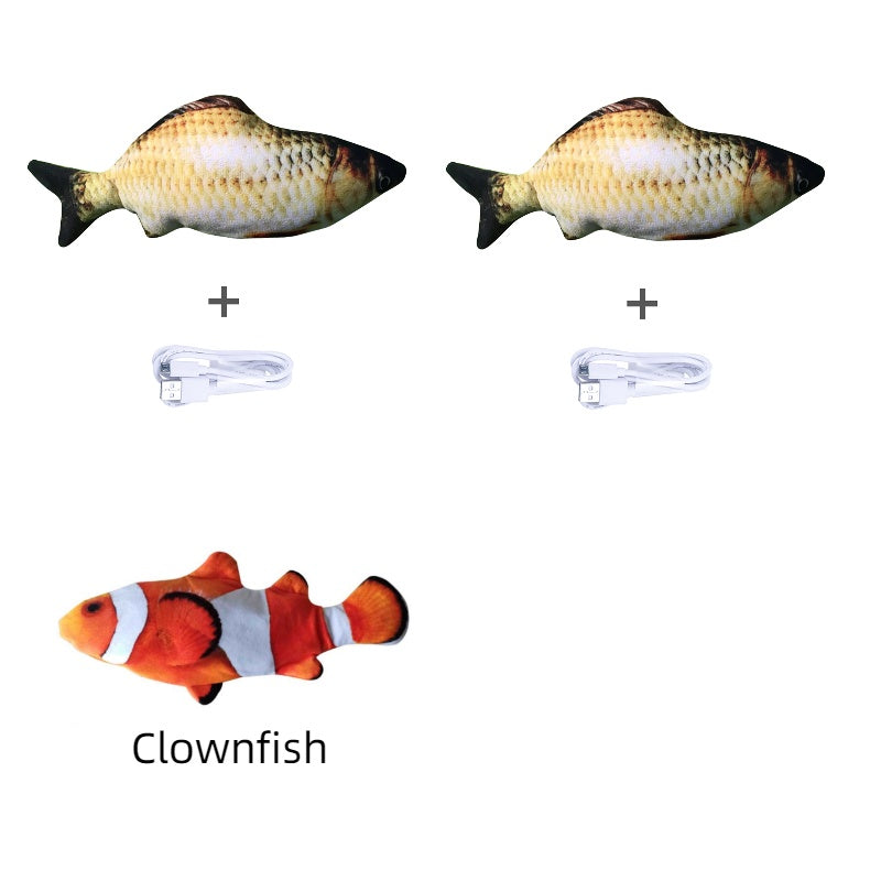 Electric Jumping Fish NO CAT NIP
